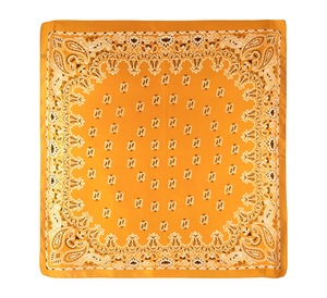 Bandana en coton imprimé personnalisé de haute qualité à la mode carré Paisley multifonctionnel haut numérique dessiné à la main économiquement Logo - Product Image 3