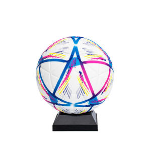Logotipo de impresión personalizado Balón de fútbol de alta calidad Diferentes colores Tamaño 5/4 Partido de entrenamiento al aire libre Fútbol - Product Image 4