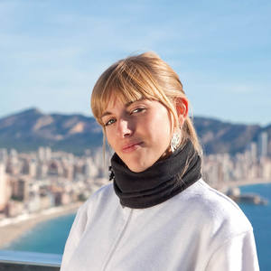 Calentador de Cuello y Gorro para Lluvia y Frío, Calentador de Cuello y Gorro - Product Image 1