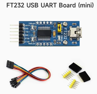 Módulo convertidor USB UART TTL FYX Stock FT232RL FT232R, adaptador de programación serial USB, placa de descarga 3V3 5V integrada