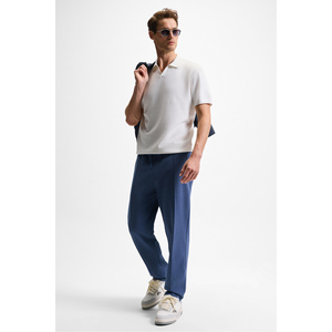 Pantalones Deportivos GRIMELANGE BOGARDE para Hombre, Cintura Elástica con Cordón, Bolsillos Laterales, Pliegues Delanteros, Corte Relajado - Product Image 3
