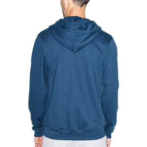 Sweat-shirt à manches longues décontracté coupe ajustée pour hommes, vêtements de sport thermiques en polaire 100% coton, motif imprimé, vente d'hiver - Product Image 4