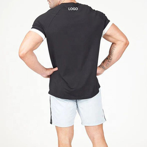 Short Sleeves Top Quality Customized <b>Design</b> and Logo Gym T Shirt for Men Wholesale Gym Drifit T Shir - Product Image 5