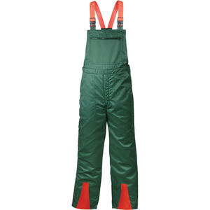 Overol Feldtmann Talla 48 Verde Abeto/Rojo, Ropa de Trabajo Resistente a Cortes - Product Image 2