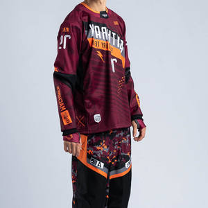 Fabricante de fábrica Paintball Jerseys Camisetas deportivas Impresión personalizada Paintball Uniforme Jersey Manga larga Paintball Jersey - Product Image 6