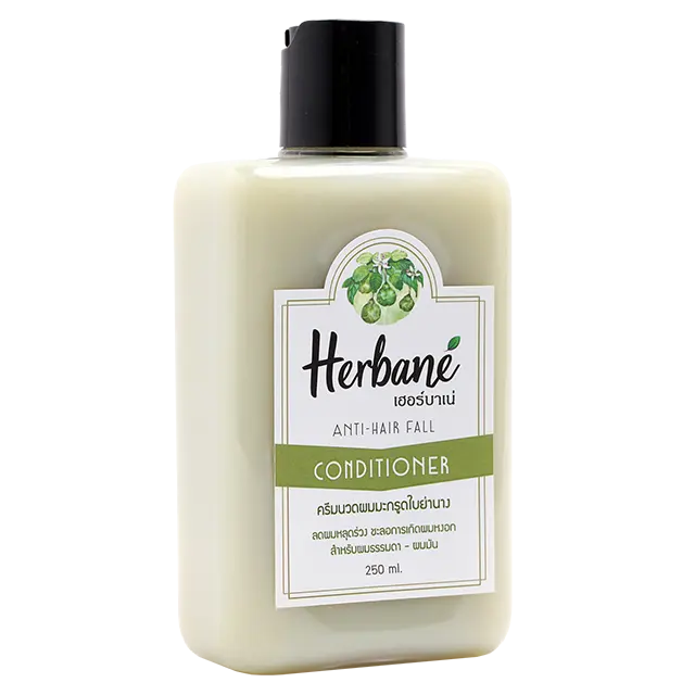 Graue Haare verzögernder Conditioner mit Herbane Leech Lime und Yanang-Blättern verringert Kopfhaut-Jäckchen und Haarausfall aus Thailand. 250 ml