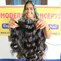 Mèches ondulées de cheveux cambodgiens bruts non traités, vendeur en gros de cheveux humains indiens, cheveux humains vierges vietnamiens à cuticule alignée