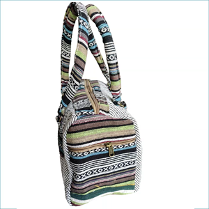 Sac de jute fabriqué en Inde multicolore avec poignée durable et fermeture à glissière sacs à cosmétiques à vendre par les exportateurs indiens - Product Image 1