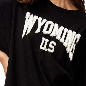 Tops d'été t-shirts pour femmes vêtements mode argent imprimé col rond t-shirts à manches courtes t-shirts ravissant mignon tshirt vêtements - Product Image 6