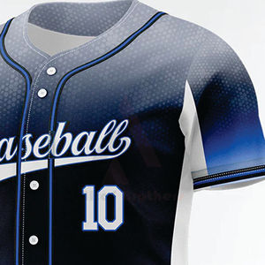 Maillots de baseball personnalisés en gros, respirants, antibactériens, séchage rapide, vêtements de sport décontractés, services OEM, vente chaude, sublimation personnalisée - Product Image 5