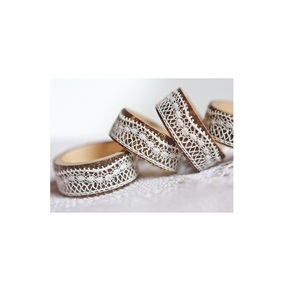 Fait de rotin forme ronde accessoires de table ronds de serviette maison et cuisine Ware tissu tenant anneaux prix abordable - Product Image 1