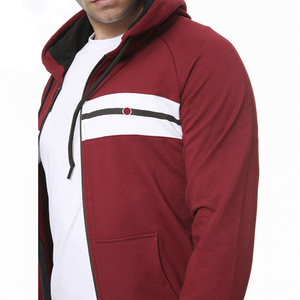 Ensembles de survêtements grande taille pour hommes d'hiver avec logo personnalisé vêtements de sport entraînement Gym 100% coton séchage rapide respirant - Product Image 5