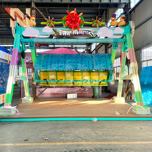 Manège à balançoire 5,5 kW, angle de balançoire de 30 degrés, dimensions 7x7m, en acier et fibre de verre, équipement de <span class=keywords><strong>centre</strong></span> de jeux d'attractions, fabricant - Product Image 5