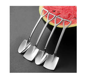 Cuillère à crème glacée en acier inoxydable Accessoires de cuisine Couverts Produit personnalisé le plus vendu Cuillère à pelle en acier - Product Image 6