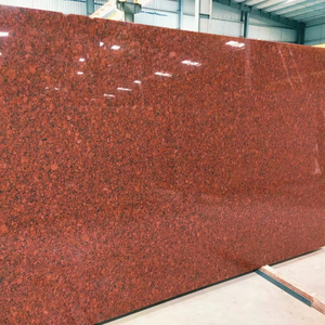 Estilo contemporáneo Diseño moderno Granito rojo imperial Losa grande Acabado pulido - Product Image 6