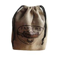 Mini sac à cordon sac de jute naturel de qualité supérieure écologique sacs-cadeaux d'élégance pour les fonctions de festivals à vendre au meilleur prix