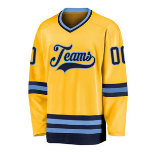 Camiseta de hockey por encargo de alta calidad Camiseta de hockey sobre hielo por sublimación de alta calidad OEM ODM Fabricante DE SERVICIOS ZOHAN CREATIONS - Product Image 2