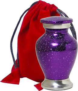 Urnas de cremación de recuerdo de metal de aluminio 100% de venta a granel de la más alta calidad al mejor precio de mercado - Product Image 1