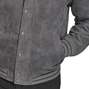 Varsity Jacket Outdoor Winter Men Vintage Streetwear College Letterman Baseball Bomber Jacket subido por Dress Sports - Product Image 3