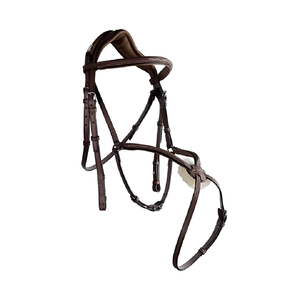 บังเหียน8นิ้วรูปร่างมีน้ำหนักเบาแบบกายวิภาคเย็บแฟนซีม้าบังเหียนจากอินเดีย - Product Image 1