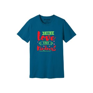 Camiseta informal de algodón 100% con temas de bondad 3D Imprimir 12 opciones de color 160-180 Colocación de diseño personalizable GSM pesado - Product Image 6