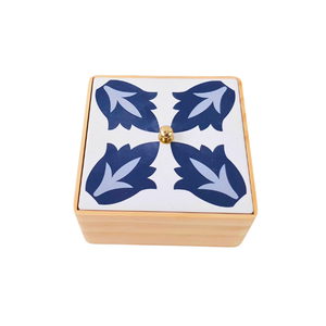 Boîte cadeau en bois à compartiments multiples pour fruits secs, bonbons ou épices - Product Image 2