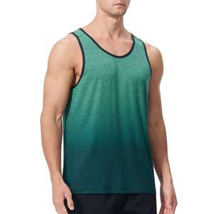 Vente en gros Gilet de sport pour homme Vêtements de sport pour homme 95% Débardeur sans manches en bambou pour le fitness et la musculation - Product Image 5