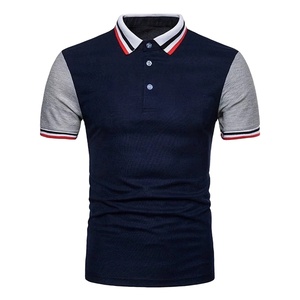 Polo personnalisé pour hommes Nouveaux designs avec manches courtes en coton Polo Technics imprimé en jersey décontracté de grande taille - Product Image 1