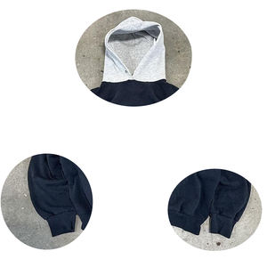 Sudadera con Capucha Extra Grande de Estilo Vintage Lavada de Alta Calidad 100% MOVATEXTILES para Hombre, Sudadera con Capucha Gruesa Desgastada para Invierno, Sudadera con Capucha Lisa al por Mayor - Product Image 4