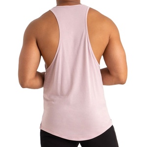 Camiseta sin Mangas Personalizada de Fabricante OEM, Corte Regular, Transpirable, Ecológica, de Poliéster/Algodón, Estilo Urbano, para Gimnasio - Product Image 3