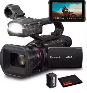 Videocámara Profesional 4K Assert New AG-CX10 con Grabación Atomos y Bolsa de Transporte Disponible, Nueva con Descuento - Product Image 1