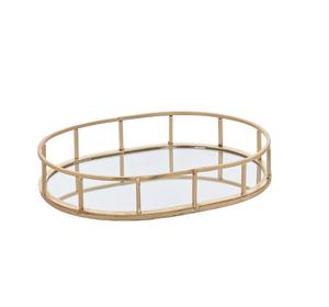 Best Selling Gold Color Aluminium Serving Tray High Quality Home Decor for Christmas Party Top Decorative Tray - Product Image 1