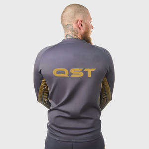 Custom Logo Polyester MMA <b>Rash</b> <b>Guard</b> Breathable Stretch Quick Dry Full Sleeves <b>BJJ</b> Jiu Jitsu Kimono UFC Fight OEM Service - Product Image 5