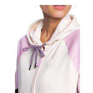 Sudaderas Casuales para Mujer al por Mayor, Sudadera con Capucha Personalizada de Gran Tamaño para Mujer, Sudadera con Capucha de Manga Larga con Cierre de Cremallera, Sudadera con Capucha de Algodón y Poliéster con Cierre de Cremallera para Mujer - Product Image 4