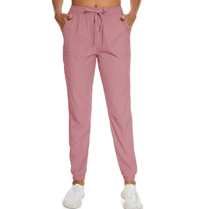 Pantalones de lona ajustados de alta calidad para mujer, ropa de calle, estilo plano, cintura alta, invierno, Color sólido, recién llegado, servicios OEM - Product Image 5