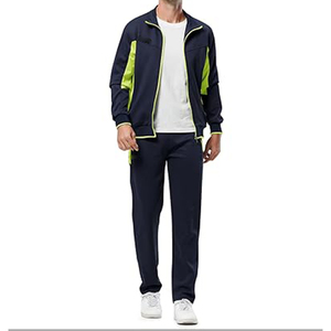 Chándales de hombre al por mayor de alta calidad, chándales para hombre, chándales de sudor, 2 chándales de entrenamiento para correr, chándales con logotipo de diseño personalizado - Product Image 5