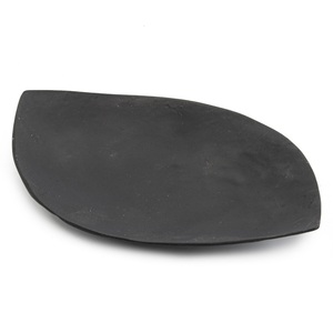 Plateau décoratif en feuille d'or, plat à bijoux en métal de luxe, plateau à bibelots moderne en laiton pour la décoration intérieure, centre de table basse, plateau en forme de feuille - Product Image 4