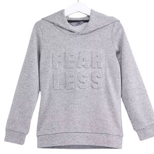 Ropa de calle al mejor precio Heavy Basics algodón mezclado Premium Unisex hombres peso pesado 3D en relieve Sudadera con capucha al por mayor hecho Pakistán - Product Image 1