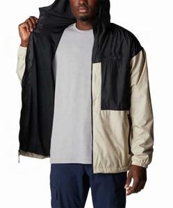 Chaqueta de running para hombre 2026 al por mayor, 100% nailon, impermeable, cortavientos, tipo anorak, con logo personalizado, transpirable, con cremallera vertical, para verano - Product Image 3