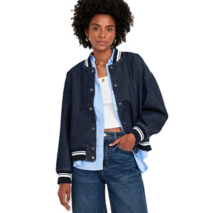 Trendy Bomber <b>Jackets</b> for Ladies Jeans Made High Trendy Custom Design Stylish Pilot Bomber <b>Jackets</b> - Product Image 3