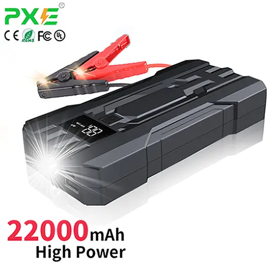 Jump Starter Car With Air Pump 12V Battery Charger Truck Compressor Tire Inflator 2000A