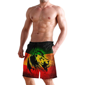 2023 personnalisé hommes entraînement Gym Shorts haute qualité Spandex/Polyester respirant taille élastique 220g imprimé Logo décontracté athlétique - Product Image 5