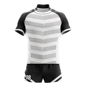 Costruzione ergonomica resistente all'abrasione uniforme da Rugby Anti-statica Anti-sudore che migliora le prestazioni