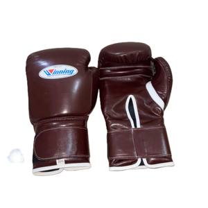 Gants de boxe en cuir avec fermeture à scratch, support de poignet, imperméables, évacuant l'humidité, couleur personnalisée, légers - Product Image 5