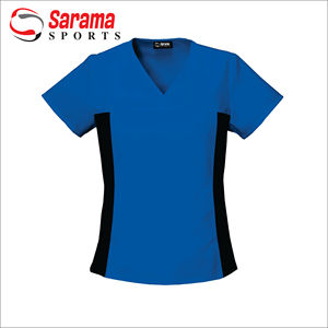 Blouses médicales en polyester et spandex pour femmes, soins de santé, extensibles dans 4 sens, anti-rides, uniformes - Product Image 2