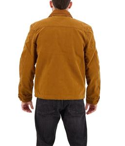 Veste de travail vintage Detroit à fermeture éclair, style personnalisé, écologique, 100% coton, grande taille, imperméable, coupe ample, vêtement en denim pour le printemps - Product Image 4