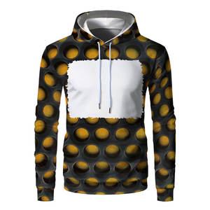 Sudaderas con capucha de sublimación con logotipo personalizado Sudaderas con capucha de sublimación de gran tamaño Nuevo diseño Sudadera con capucha de sublimación térmica - Product Image 6