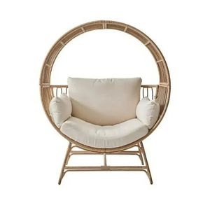 Juego completo duradero para interior y exterior, silla de huevo, cama de día, hermosos muebles de ratán para Parque, jardín, sala de estar, villas, comedor, hoteles - Product Image 4