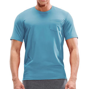 T-shirt de luxe en coton à manches courtes grande taille pour hommes 100% qualité d'exportation respirant style décontracté fabriqué au Bangladesh - Product Image 1