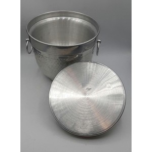 ถังน้ำแข็งอลูมิเนียมสีเงินค้อนผลิตในอินเดียดีไซน์ทันสมัยในราคาต่ำ - Product Image 6